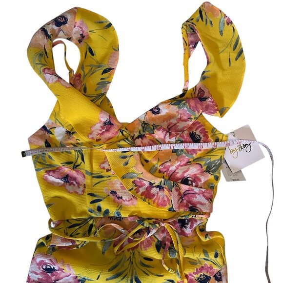 NWT By & By Floral Sleeveless High-Low Maxi - Picture 4 of 6